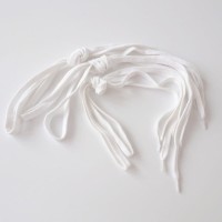 Sznurowadło 100 cm białe para