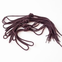 Sznurowadło 90 cm brązowe para