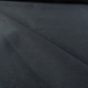 Tkanina bawełniana w kolorze czarnym, do różnych celów - skład: bawełna 100% - szerokość tkaniny 150 cm