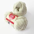 Włóczka Cotton Blend  - skład 60% bawełna / 40% polyacryl - motek 50 g / 132 m  kolor: kremowy 01 - szt 2