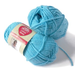 Włóczka Cotton Blend  - skład 60% bawełna / 40% polyacryl - motek 50 g / 132 m - druty, szydełko 2,5-3,5 kolor:   lazurowy 06 - szt 6