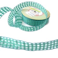 Wstążka w kratkę 25 mm 5 mb