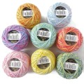 Kordonek Pearl Cotton Multicolor produkcji Anchor do haftu hardanger i do innych haftów. - kłębek 10g / 80mb  - grubość 8 (926)