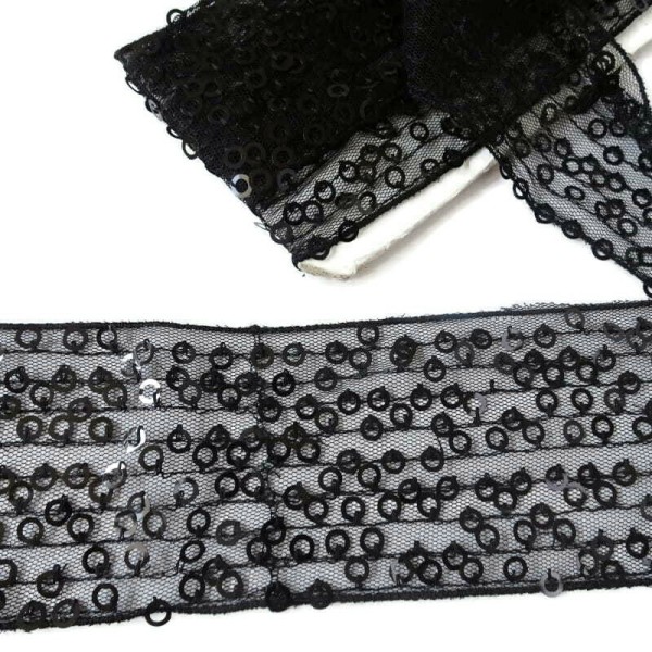 Taśma ozdobna  z cekinami