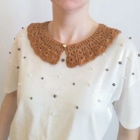 Kołnierz szydełkowy