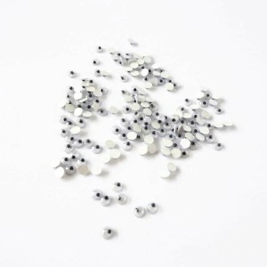 Oczy do maskotek do przyklejenia  3 mm / małe oczka