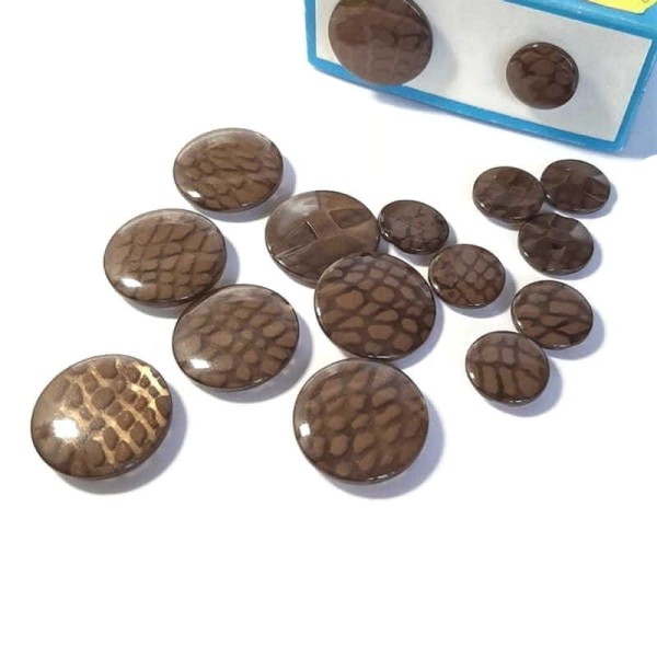 Guzik żakietowy 23 mm i 15 mm