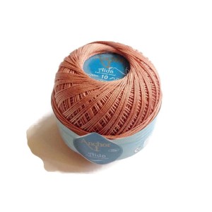 Kordonek Aida 10 produkcji Anchor, najlepszy do wyrobu koronki frywolitkowej, do szydełka 1,25-1,50 numer koloru 8883