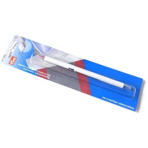 Ołówek do kopiowania i przenoszenia wzorów do haftu przy pomocy żelazka.Po pierwszym praniu znika.Przeznaczony do tkanin naturalnych jak: len, bawełna- Kolor wkładu - ciemno różowy