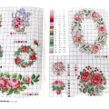 Wydawnictwo Zweigart ze wzorami róż na haft krzyżykowy, opracowane na mulinę Anchor, DMC, Madeira - format A5 - 36 stron