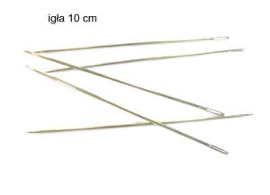 Igła o długości 10 cm produkcji czeskiej