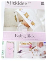 Hardanger Stick-Idee nr 38 Babygluck ( Szczęście dziecka)