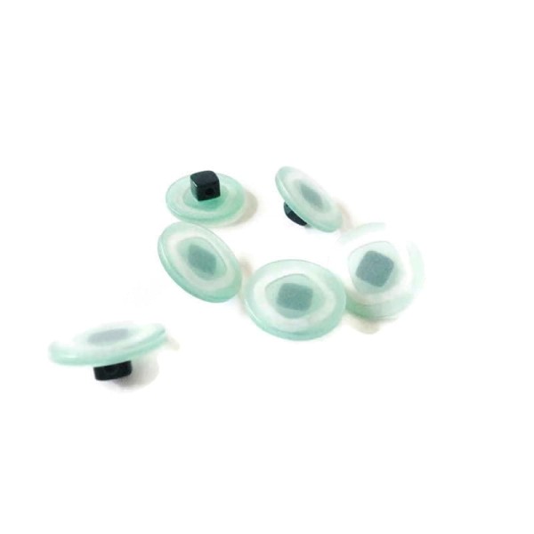 Guzik 15 mm na nóżce / kpl 6 szt