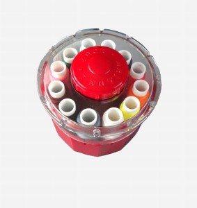 Nici do szycia w praktycznym otwieranym pojemniku - kpl 12 szt - 100% poliester