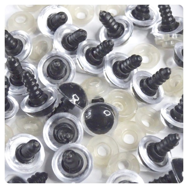 Oczy do maskotek wkręcane