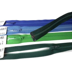 Zamek  (suwak, ekler),  spirala, do kurtek, rozdzielczy, produkcja OPTI - długość 65 cm