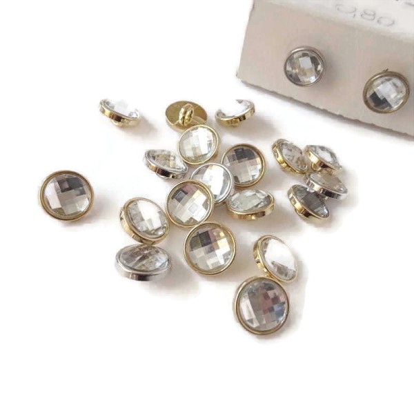 Guzik szkiełko 12 mm 