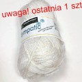 Włóczka Sympatic produkcji Schachenmayr - skład 70% polacryl/30% wełna - motek 50g/100 m  - wysoka jakość włóczki - druty 3-4 - kolor ecru