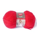 Włóczka Red Heart Soft - motek 100g /167 m - 100% polyacryl  - druty 4-5 - kolor czerwony