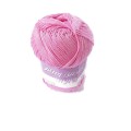 Włóczka z bawełny Myra na letnie czapki, kapelusze. - Skład: bawełna merceryzowana - motek 50 g / 169 m - kolory:   0046 różowy