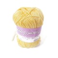 Włóczka z bawełny Myra na letnie czapki, kapelusze. - Skład: bawełna merceryzowana - motek 50 g / 169 m - kolory:   0001 żółty