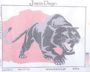 Kanwa z nadrukiem marki Jessica Design na kanwie białej. Podana numeracja muliny Ariadna. Do wyszycia obrazka potrzeba 7 kolorów muliny. - Rozmiar obrazka wynosi 25 x 34 cm.