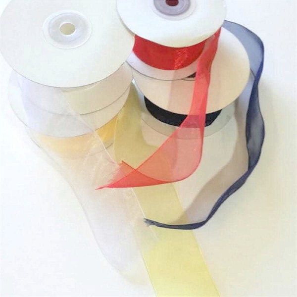 Wstążka szyfonowa 4 cm (5 mb)