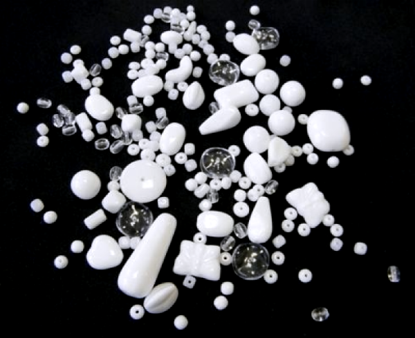 Koraliki szklane zestaw