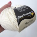 Merino Extrafine Silky Soft 120 - motek 50g/120m - kolor ecru 502 - skład:68% wełna merynos, 32% Lyocell (Tencel)