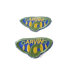 Aplikacja do odzieży dzieci, worków do przedszkola, do butów itp Można ją przyszyć lub przykleić klejem tekstylnym - rozmiary : 6 x 3,5 cm - cena za kpl / 2 szt