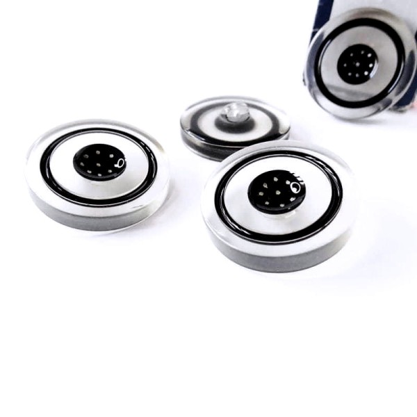 Guzik 4 szt | guzik płaszczowy