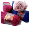 Włóczka Lisa Lurex produkcji Red Heart - motek 50g/133 m - druty 3-4 - skład 100 % akryl - różne kolory