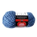 Włóczka Lisa produkcji Red Heart - motek 50g/125 m - druty 3-4 - skład 100 % akryl - melanż niebieski