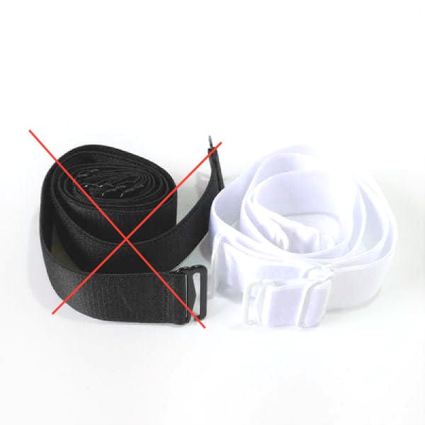 Ramiączka do stanika 23 mm