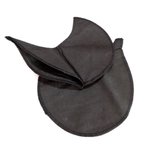 Napotniki produkcji Prym do wszycia w żakietach, marynarkach, kolor czarny