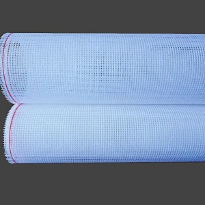 kanwa do haftu, biała, gęstość 44 oczka na 10 cm