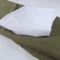 Tkanina podszewka wiskozowa (włókno naturalne), matowa, nieco grubsza do futer, kurtek  - 100 % wiskoza - szerokość 150 cm - kolor: biały
