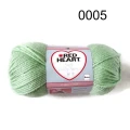 Włóczka  Soft Baby Steps produkcji Red Heart, akryl przyjazny dla dzieci  - waga 100 g / 164 mm - kolor zielony