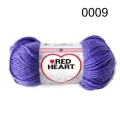 Włóczka  Soft Baby Steps produkcji Red Heart, akryl przyjazny dla dzieci  - waga 100 g / 164 mm - kolor fioletowy
