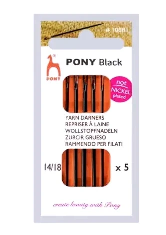 Igły Pony do szycia ostre 14-18 / kpl 5 szt
