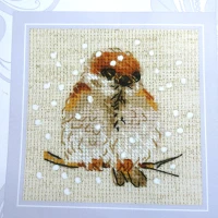Zestaw do haftu krzyżykowego Rio 1680 Sparrow - wróbel