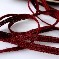 Taśma ozdobna, tapicerska o szerokości 0,80 cm Wykorzystywana w krawiectwie - kolor : ciemne czerwone wino