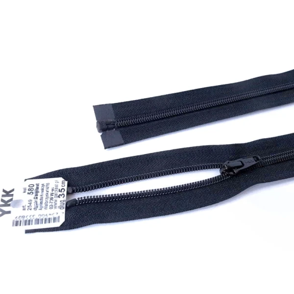 Zamek YKK spirala 35 cm  | kolor czarny 580