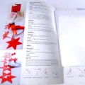 Czasopismo Intermezzo z instrukcjami i pomysłami na wyroby ozdobne z filcu, wydanie w języku polskim 4 strony, - format A4