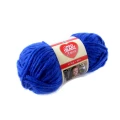 Włóczka Amore produkcji Red Heart na zimowe czapki, szal, swetry w składzie: 50%wełna/50%akryl  - motek 50g/80m - kolor chabrowy