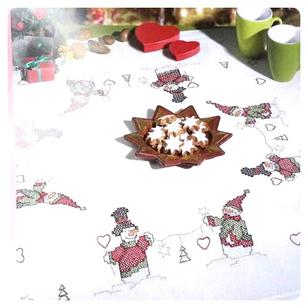 Serweta 31113 do haftu płaskiego / krzyżykowego Christmas